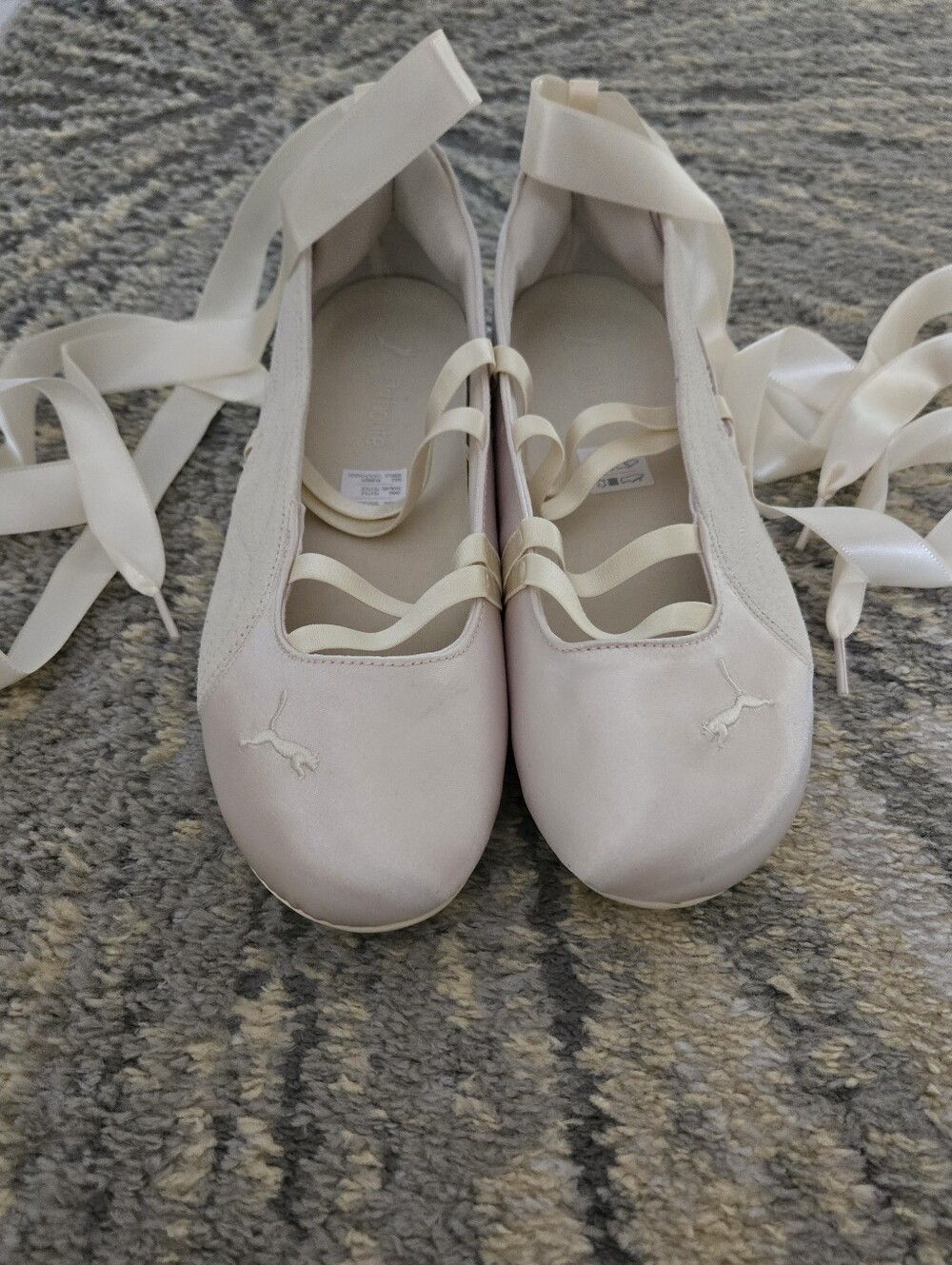PUMA Women’s Ballet Flats with Ribbon Tie
